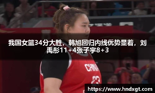 我国女篮34分大胜，韩旭回归内线优势显着，刘禹彤11+4张子宇8+3